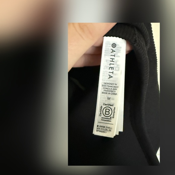 Athleta Aurora Seamless Crop Polo Tank - Picture 3 of 3